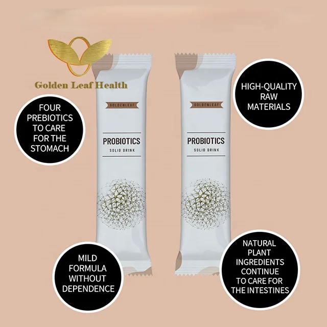 Golden Leaf Health Factory Supply Daily Lactobacillus Probiotics Powder Stomach Probiotic Powder