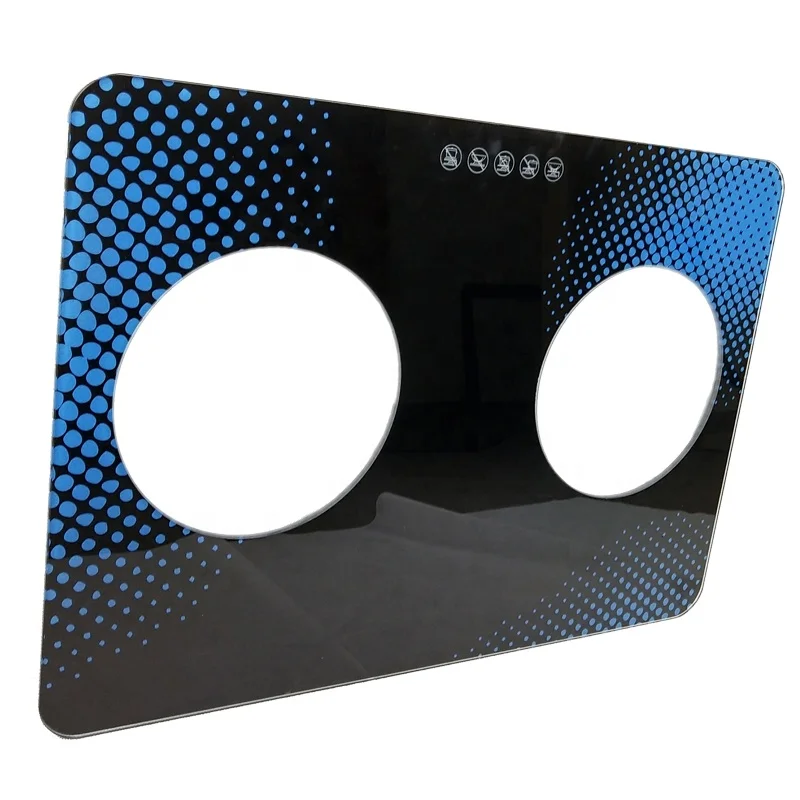 Accessory electric gas stove 3 burner tempered glass top stove covers cooker parts tempered glass prices