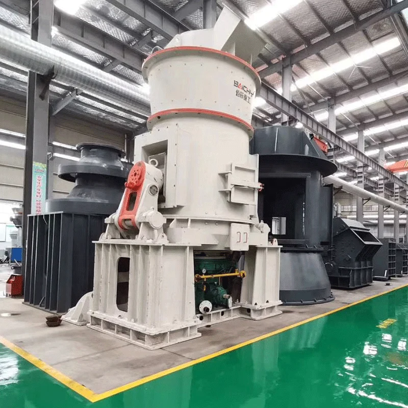 Baichy Vertical Roller Mill Manufacturers Machine Dolomite Gypsum Barite Lime Powder Vertical Raw Mill Cement For Sale