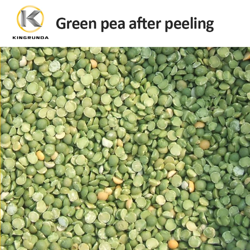 Multifunctional Beans Pulses Peeler Pea Peeling Machine Pea Peeling and Splitting Machine