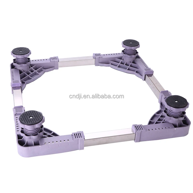 V-STAR Universal Base Fridge Stand with 4 Strong Feet Multi-Functional Adjustable Base for Fridge and Washing Machine