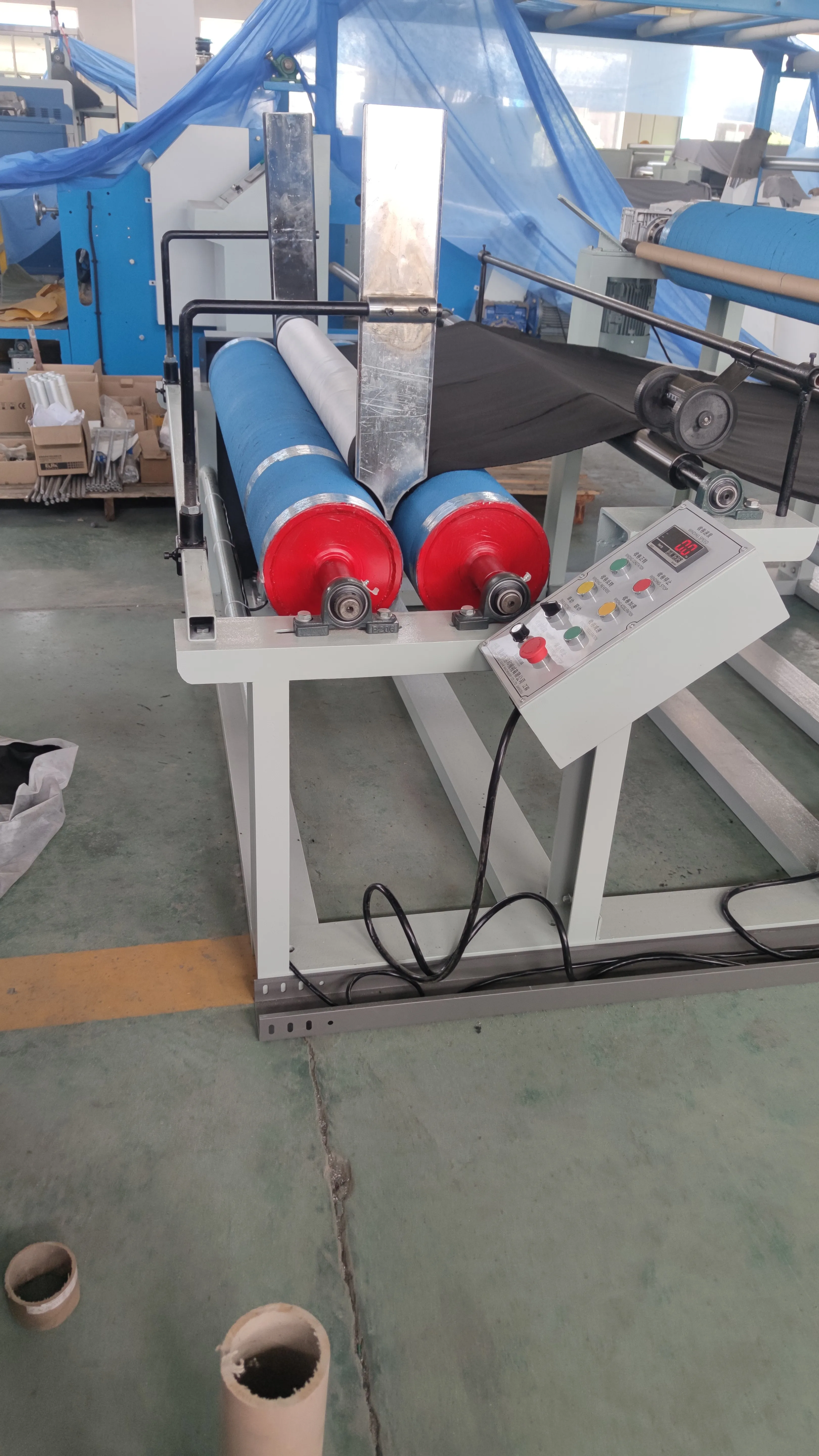 XIE HE hot melt powder cloth laminating machine