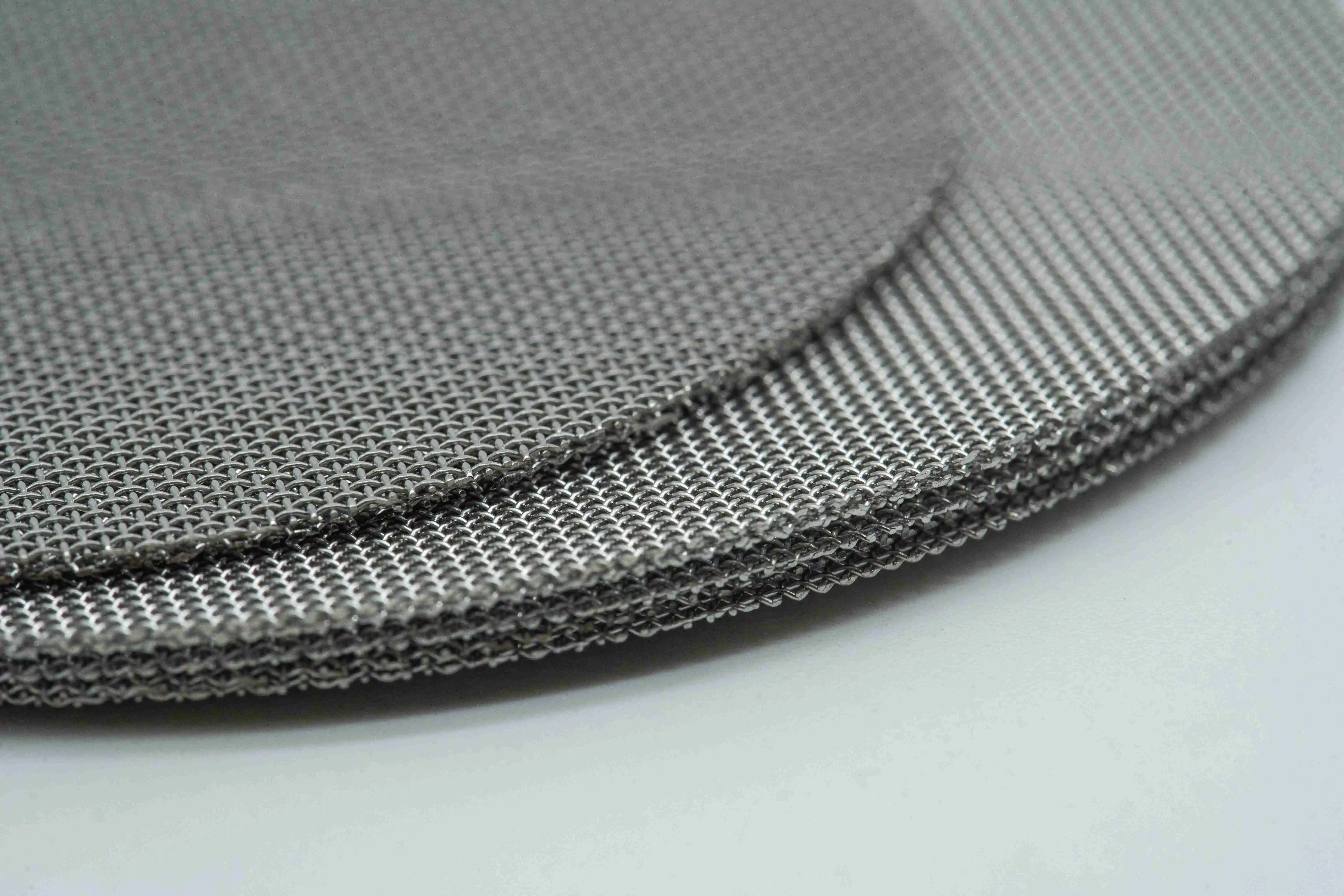 Высококачественные проволочные экранные диски из нержавеющей стали, жидкий спеченный фильтр, сетчатый диск