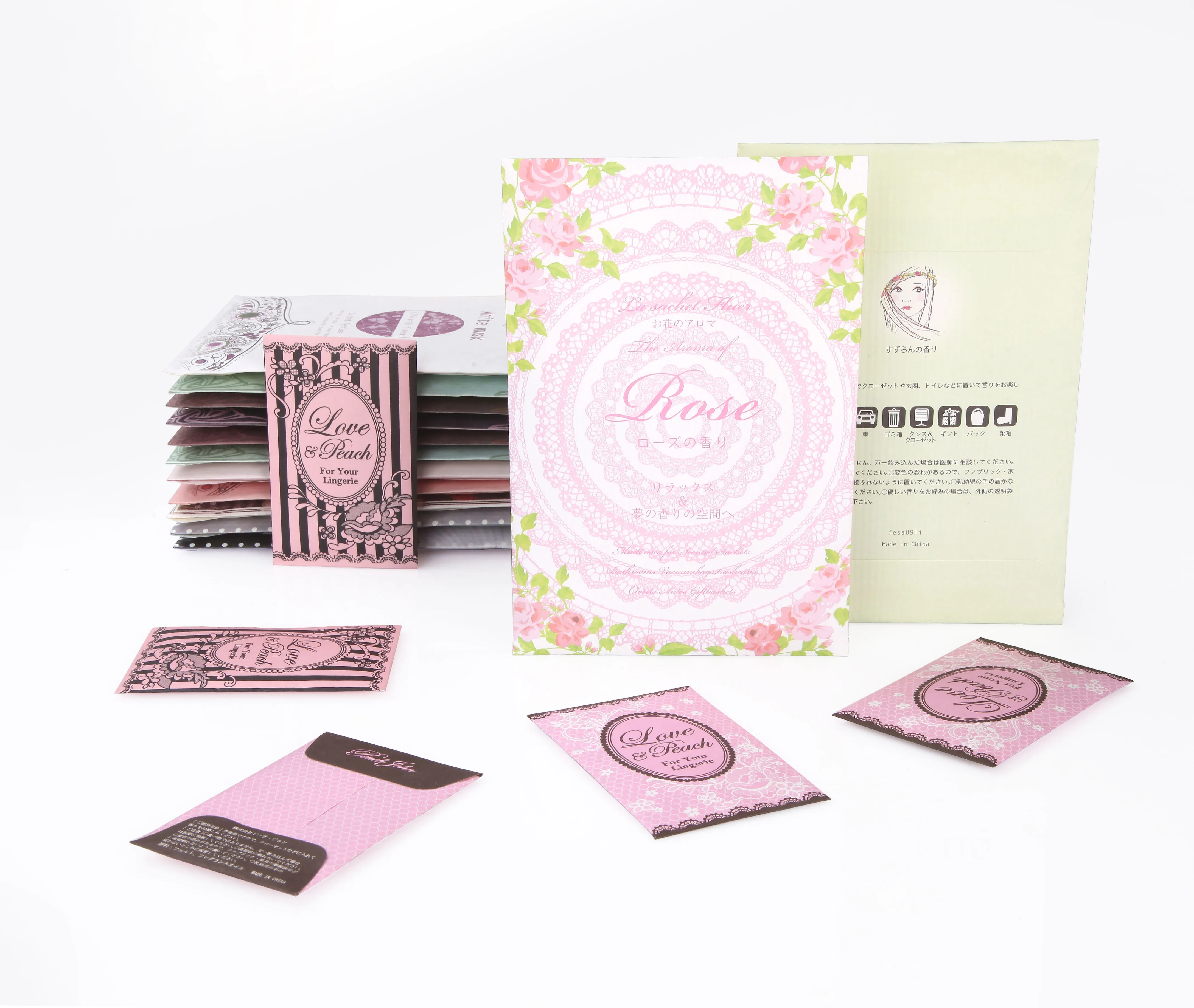 Wardrobe Fragrance Hook Closet Scented Sachet fragrance bag Scented Paper Aroma Bag Fragrance Air Freshener Sachet