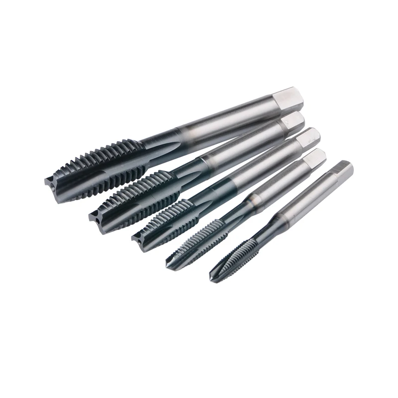 CNC Lathe Tap Tools Precision Machining HSS/Carbide Taps High-speed Steel Spiral Pointed Taping