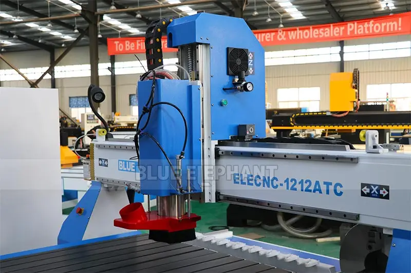 Компьютеризированная машина для резьбы по дереву 4x4, фрезерный станок с ЧПУ 1212 для 3d скульптур, ротационная древесина, МДФ, пластик, мягкий металл