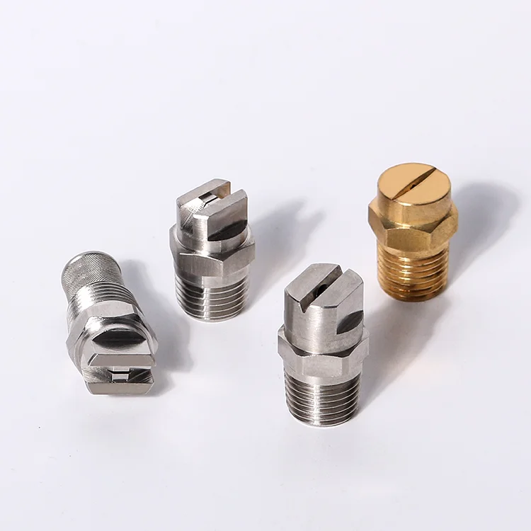 BYCO Washing and cooling flat fan spray nozzle,flat jet fog nozzle,ss flat fan nozzle