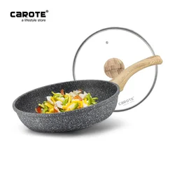Carote 2.2L frying pan non stick aluminium grill pan kitchen wares home cookware