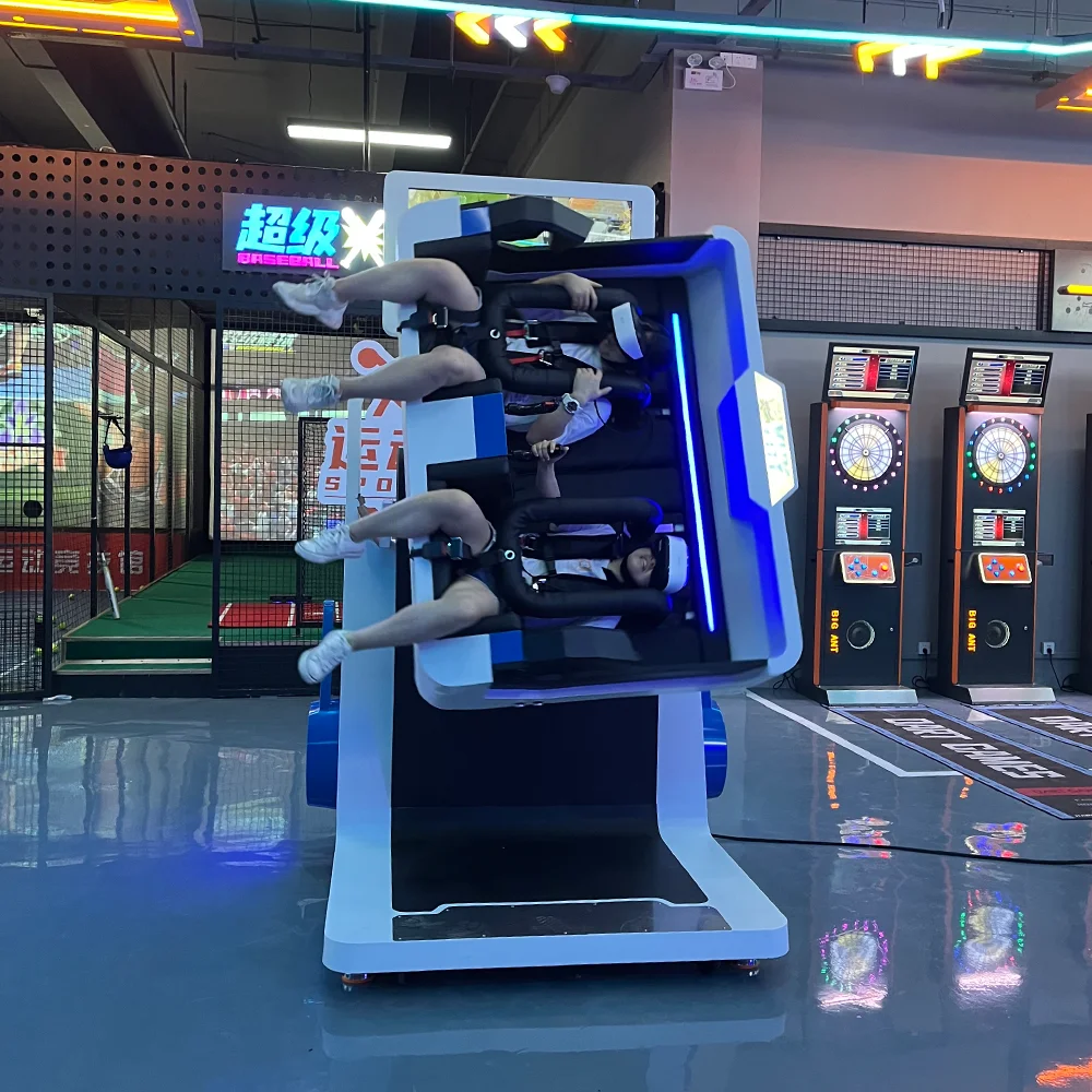 New Product Most Realistic 9D Cinema Double 360 Degree Virtual reality Chair Games 360 VR game machine