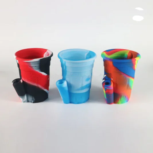 FREE SAMPLE Durable travel cuphome office coffee cup food grade silicone cup SILICON SMOKING BONG SILICONE CUP