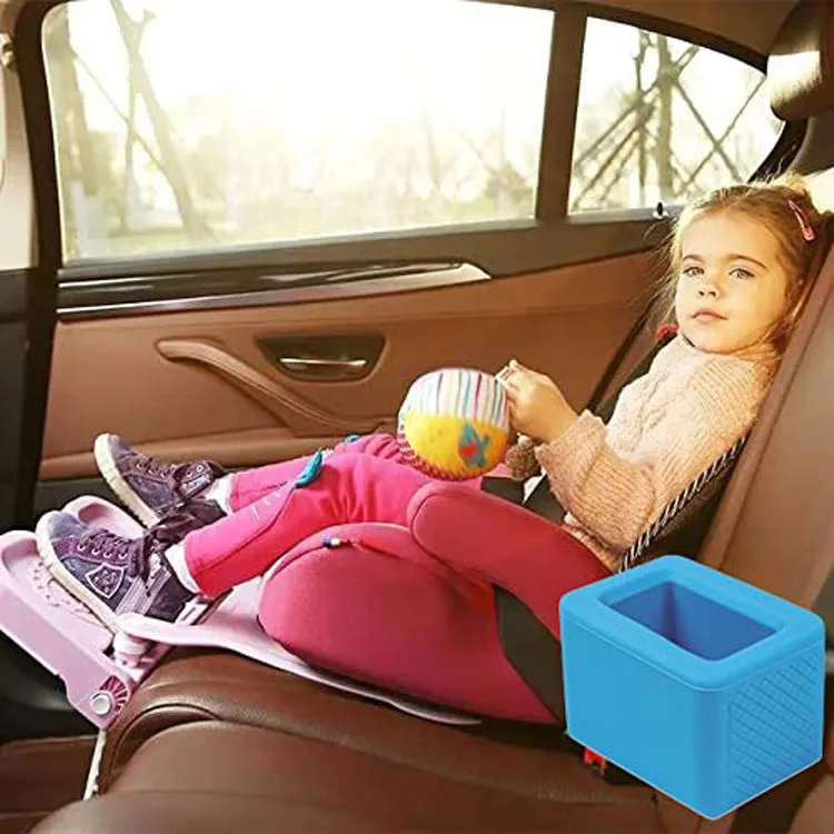 Unbreakable Soft Silicone Belt Buckle Holder Seat Belt Secure Buckle Safety Cover Lock