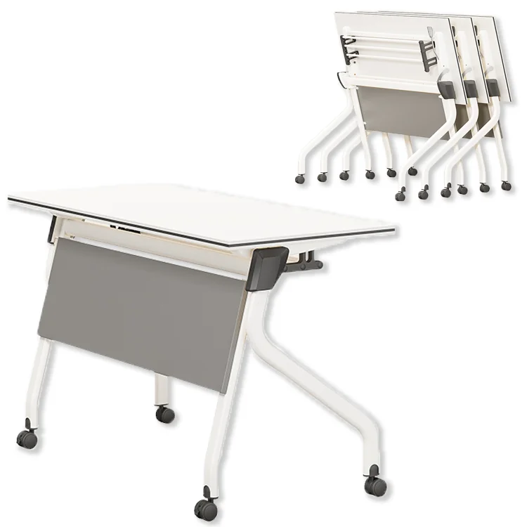 School Foldable Tables Custom Training Conference Table Student Furniture Folding Office Table