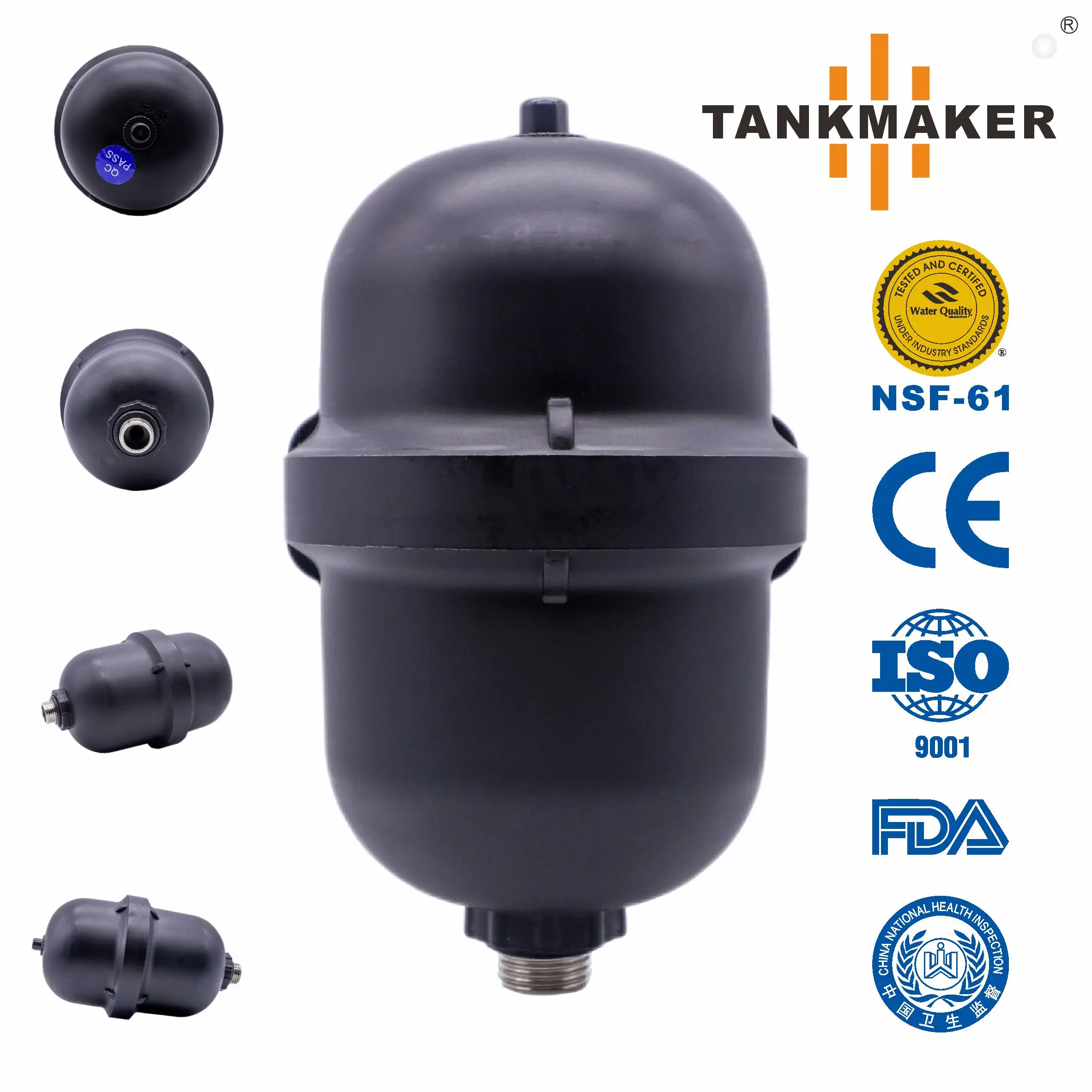 2LB Pressure Industrial diaphragm tank, Pressure Buffer tank, Water pressure tanks