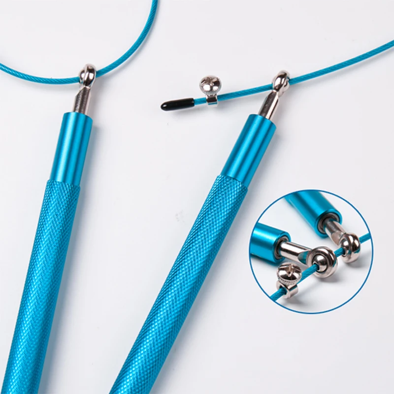 Custom Color Adjustable Soft Skipping Rope Wholesale Fitness Training Jump Ropes Made PVC PP Lightweight Speed Smart Features