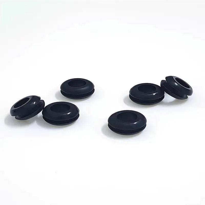 Double sided silicone coil protector LED light waterproof over the coil rubber grommet