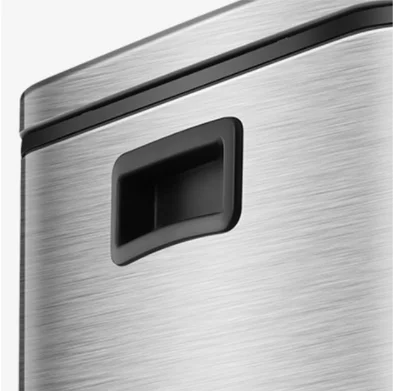 Hot Sale 30L Two Compartment Foot Pedal Bin Stainless Steel Waste Basket/Trash Can dust bins