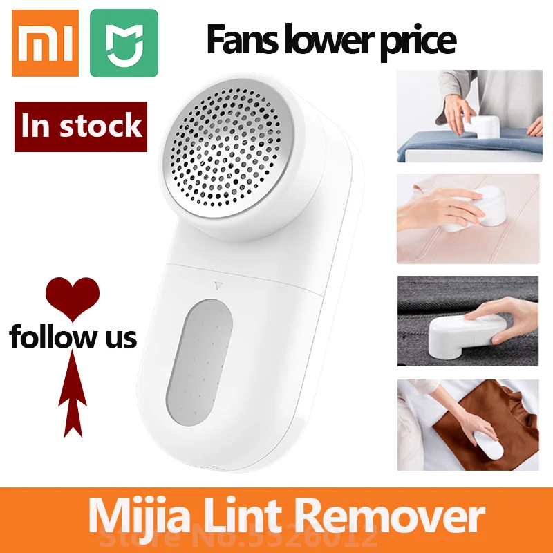 Xiaomi Mijia Lint Remover Clothes Sweater Shaver Sweater Pilling Shaving Sucking Ball Machine Lint Remover USB Charging