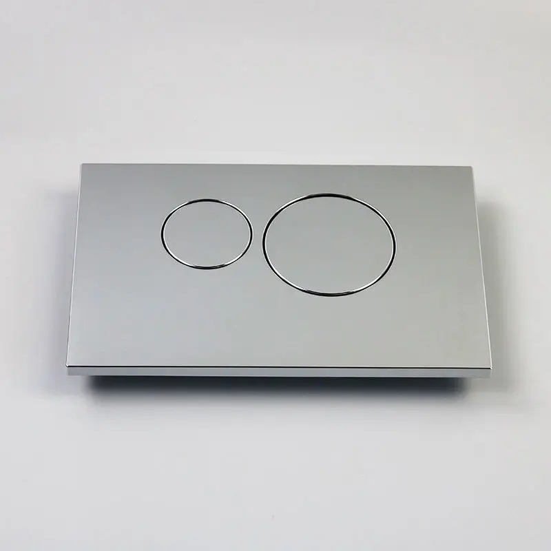 High Quality New Type Toilet Button Wall Concealed Double Flush Valve