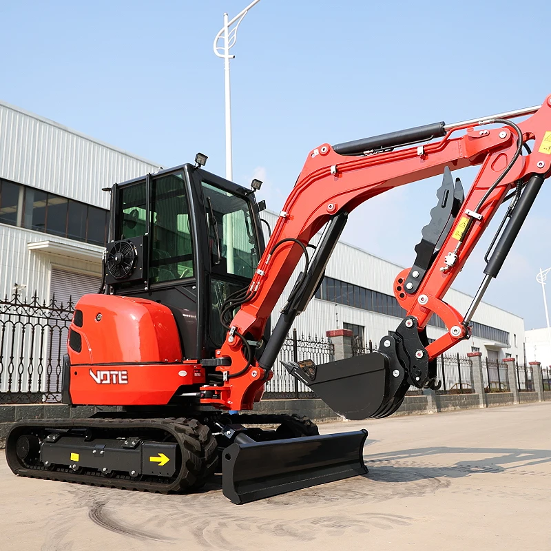 Free Shipping Excavator 1 Ton EPA Kubota Engine  Digger Farm Small Excavators 1 Ton 3.5 Tons  Machine Prices Mini Excavator