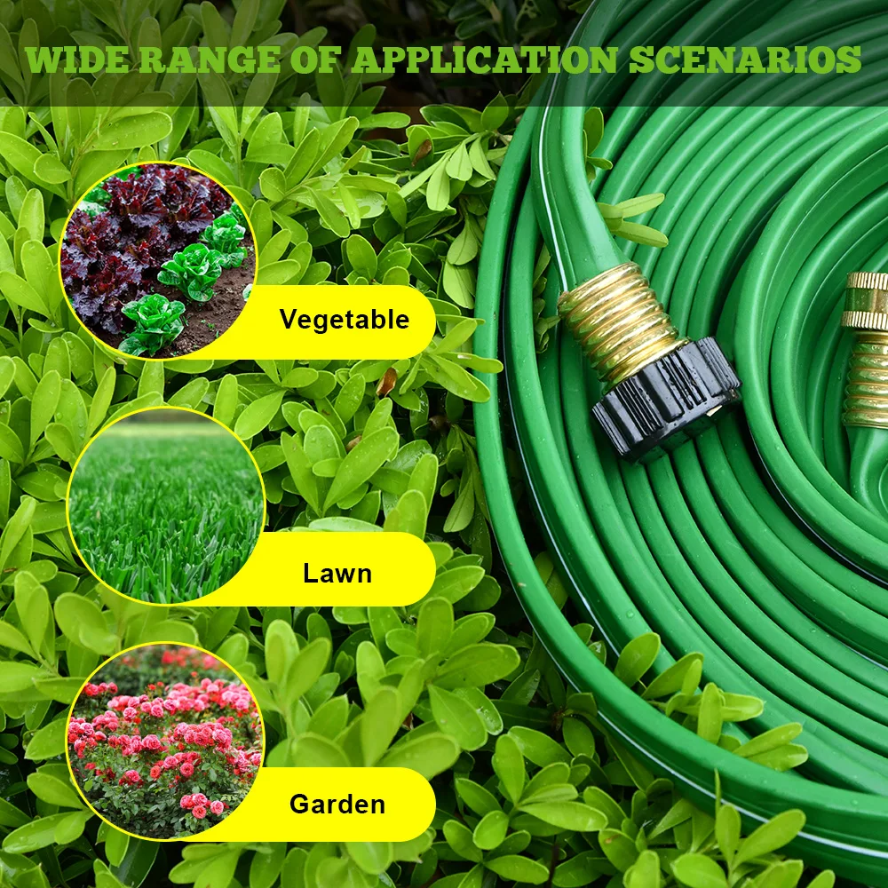 Winslow & Ross 50FT length 5.3mm tube diameter water hose garden 60g/m pvc garden hose with 3 waterway