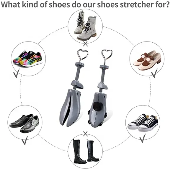 4-way Adjustable Shoe Stretchers to Stretch Length Width.Parts3A Shoe Stretcher