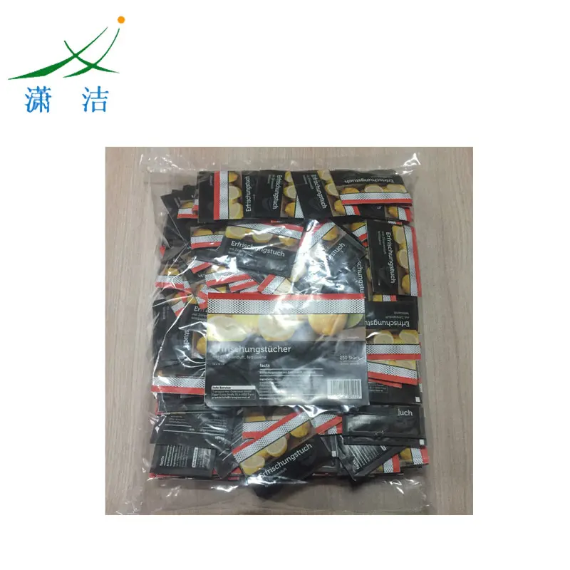 2022 wet napkin restaurant perfume biodegradable  wet wipes