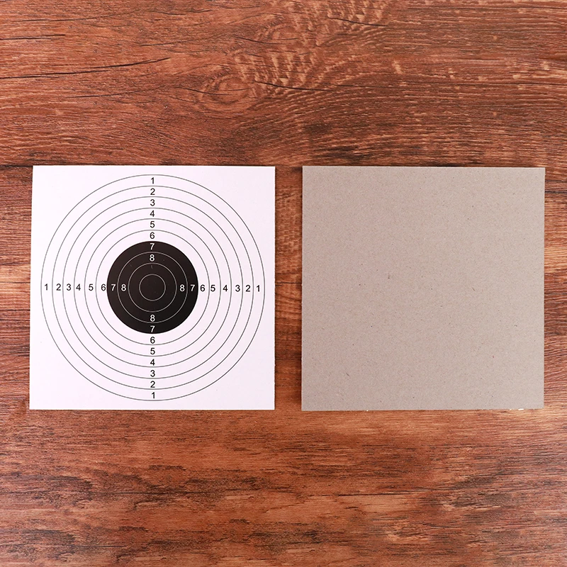 Shooting Accessories Circular Paper Targets Non-Adhesive Training Aim Shooting Paper Target 14 cm 100 pcs
