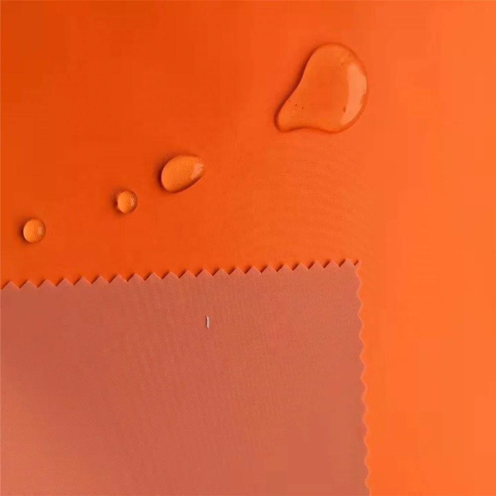 
polyester waterproof raincoat fabric/190T 0.18mm pvc coated taffeta fabric 