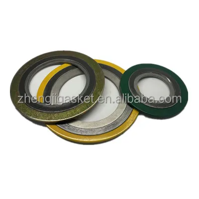 Industrial Sealing Stainless 316 Graphite Filling Semi Metallic Spiral Wound Gasket