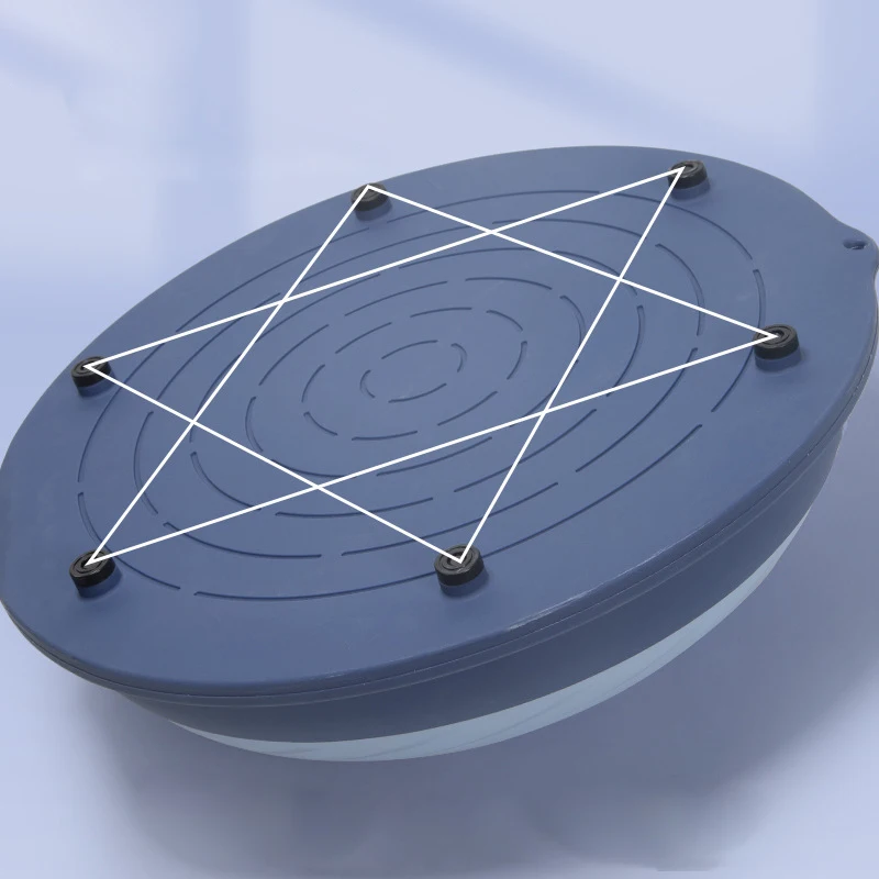 48cm wave speed ball semicircle balance ball hemisphere fitness Pilates thickening yoga weight loss home beam ball