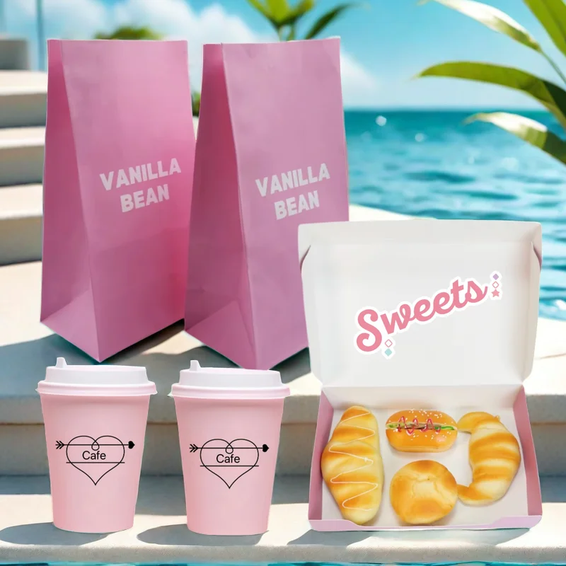 Custom Grease-proof Kraft Paper Togo Deli Fast Food Take Out Box Container Crispy Fried Chicken Takeaway Packaging Box With Logo