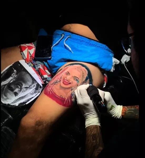 F L U X 4mm Stroke Powerful Motor Professional Wireless Rotary Tattoo Pen Machine with Double Battery for Tattoo Artist Body Art