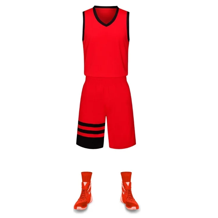 Manufactory Wholesale Cheap Set Plus Size Training Team High Quality 
 Basketball Uniform