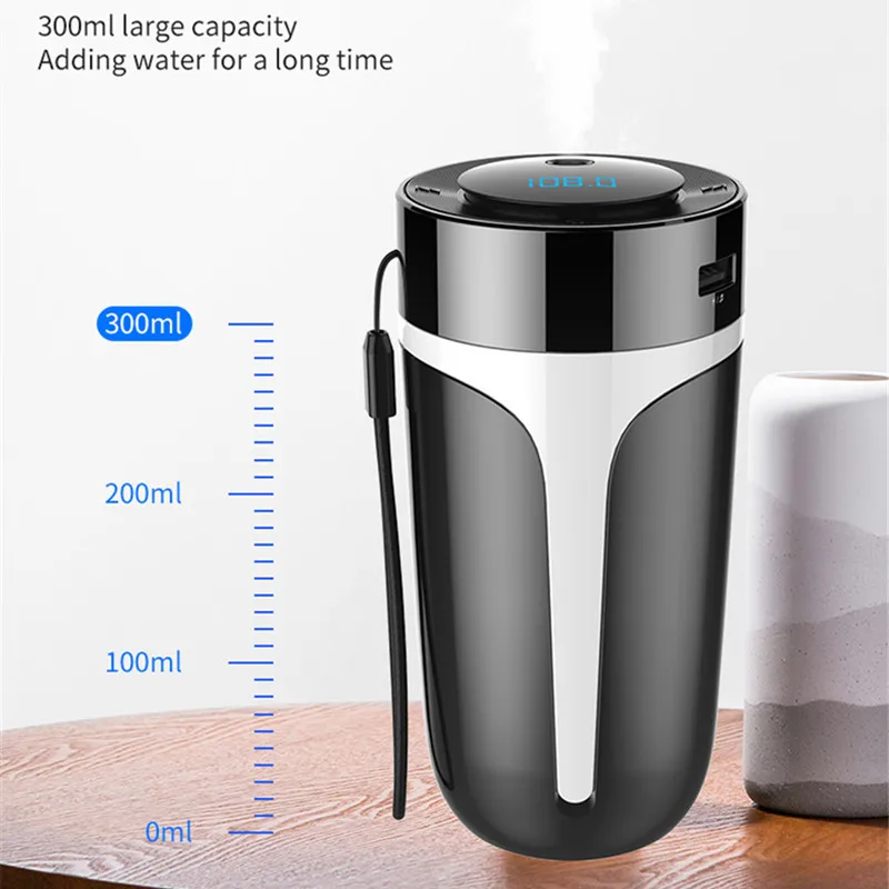 Автомобильный увлажнитель воздуха портативный Bluetooth громкая связь USB MP3-плеер освежитель автомобильное зарядное устройство диффузор эфирного масла
