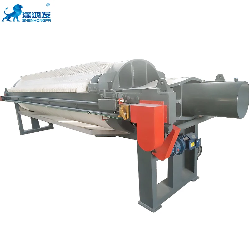 Round high pressure filter press