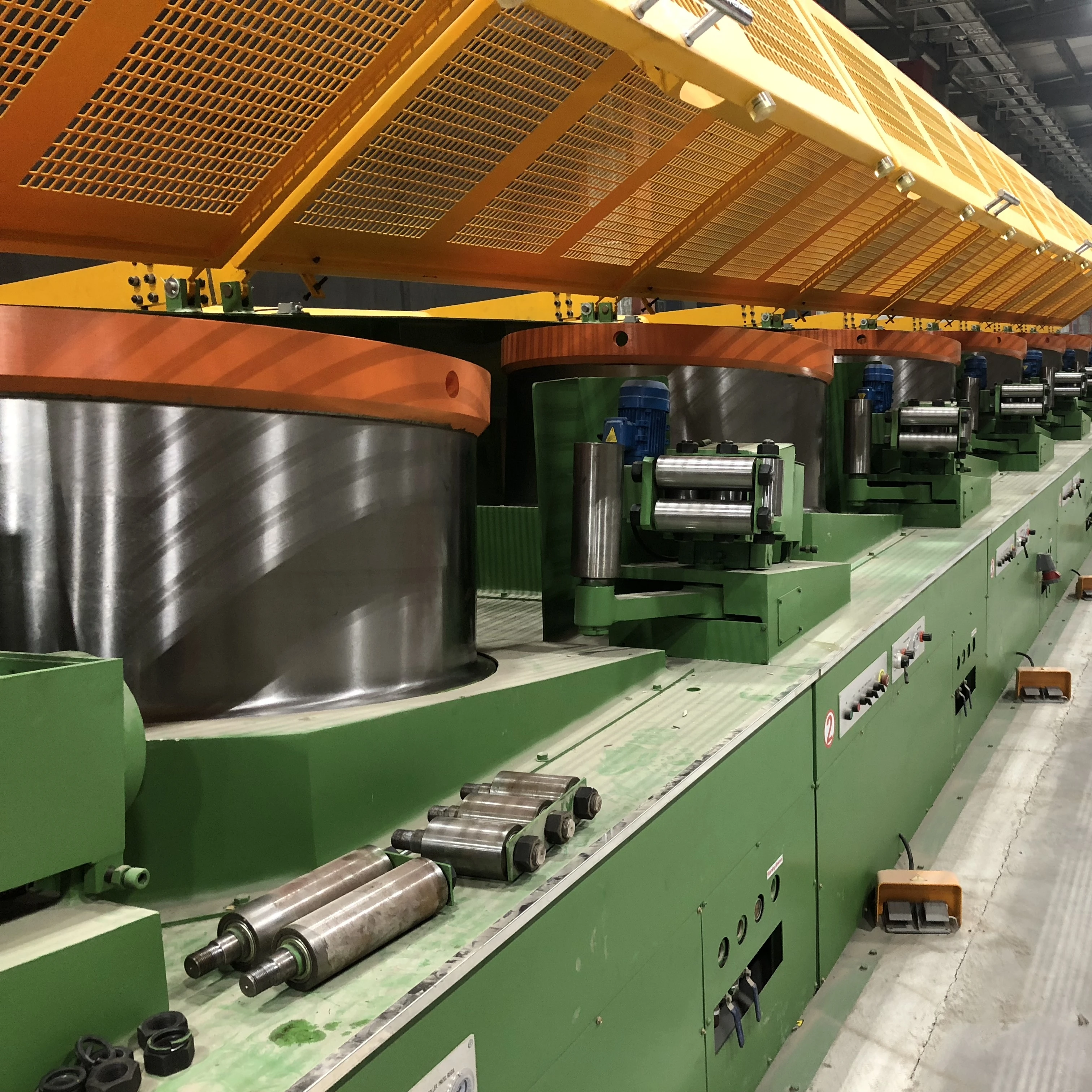 
Prestressed concrete steel wire drawing machine 