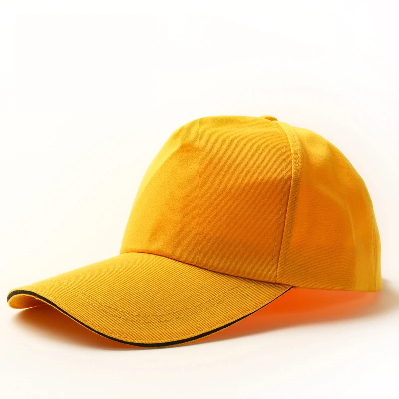 custom hats with logo cap high quality cotton Unisex Plain 5 Panel Sport Baseball Caps hat manufacturers custom