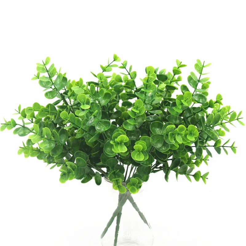 DREA Wedding Indoor Outdoor Home Decor Shrubs Bushes Persian Grass fake Plants Artificial eucalyptus Leaves