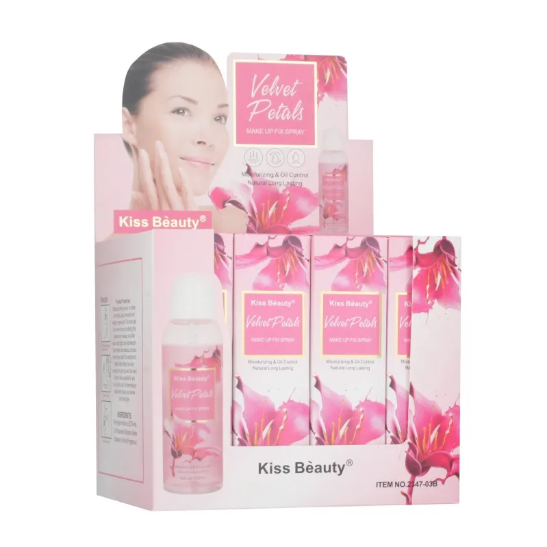 Velvet Petals Makeup Setting Spray Fragrance Mist 24H All Day Fitting Makeup Fixer