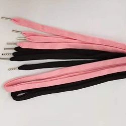 Хорошая цена, гарантия качества, яркие хлопковые плоские шнурки на заказ для повседневной обуви и кроссовок