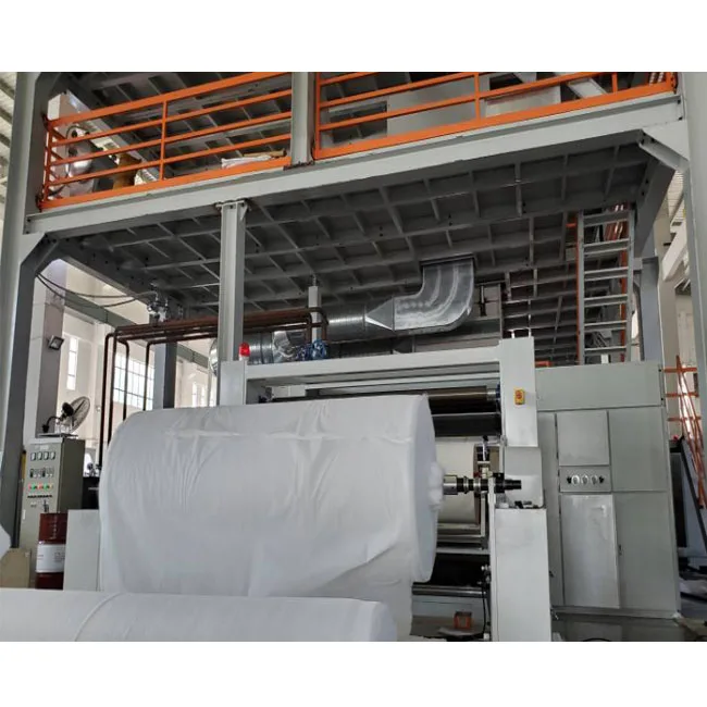 3200 SS PP Spun Bonded Non Woven Fabric Making Machine / Nonwoven Fabric Production  Line  CE Certification