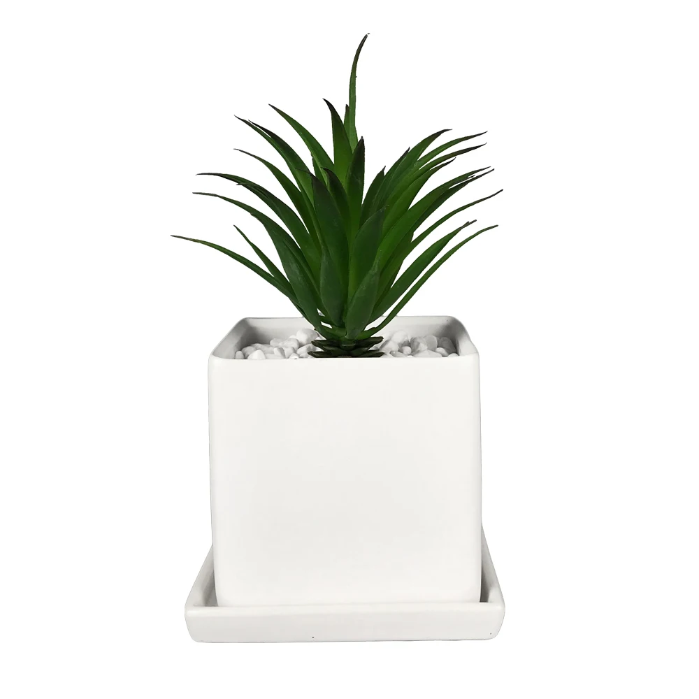 Customizable manufacture large Ceramic indoor and outdoor plant pot for nursery plants