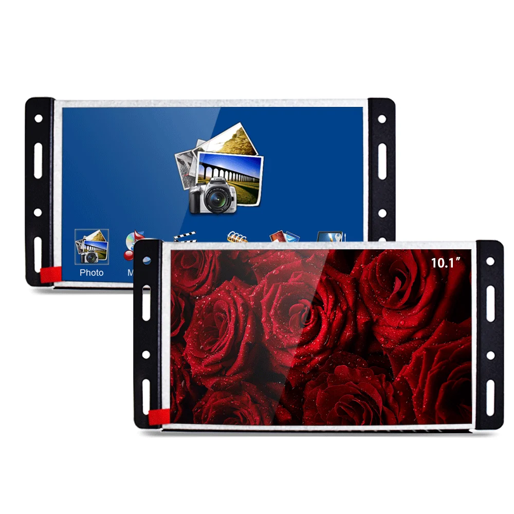 10 inch open shelf LCD monitor small industrial monitor