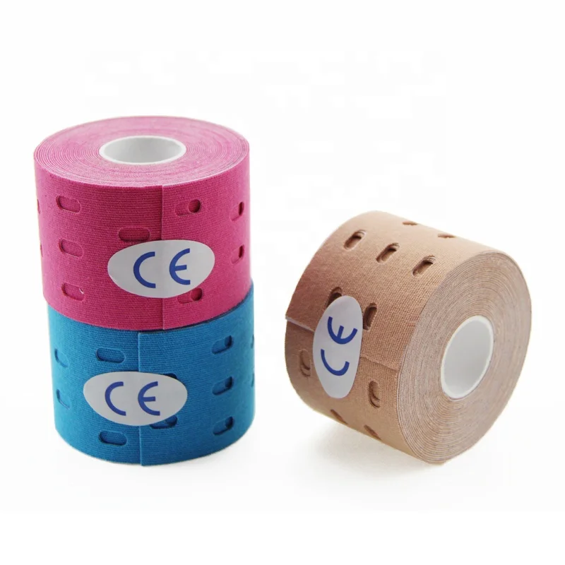 Punched Box Dynamic Breathable  Sports Athletic Tape Kinesiology Tape