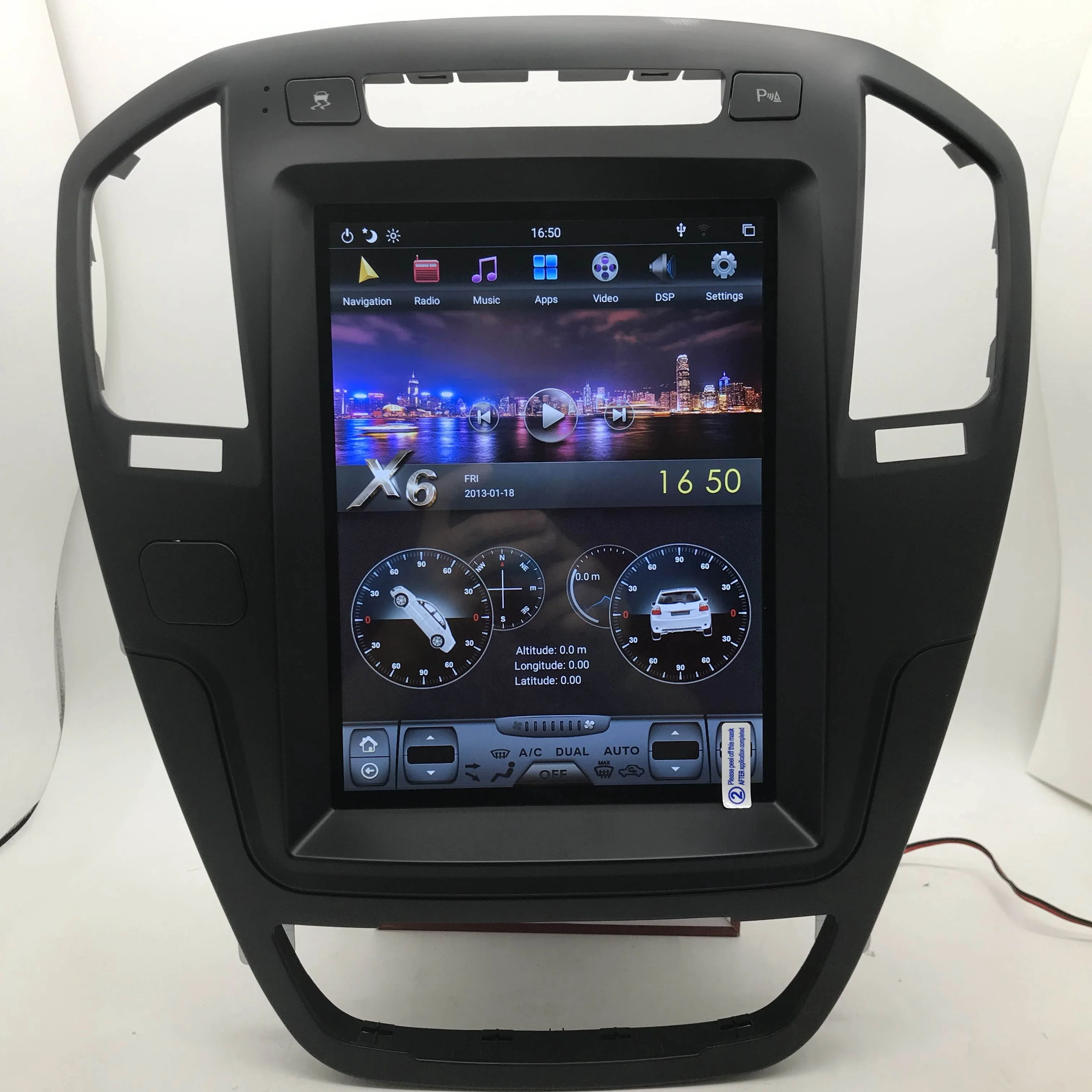 10.4' tesla style Android 11 Car DVD radio GPS PLAYER for Opel Insignia Vauxhall Holden CD300 CD400 radio stereo 8G 128G 8 CORE