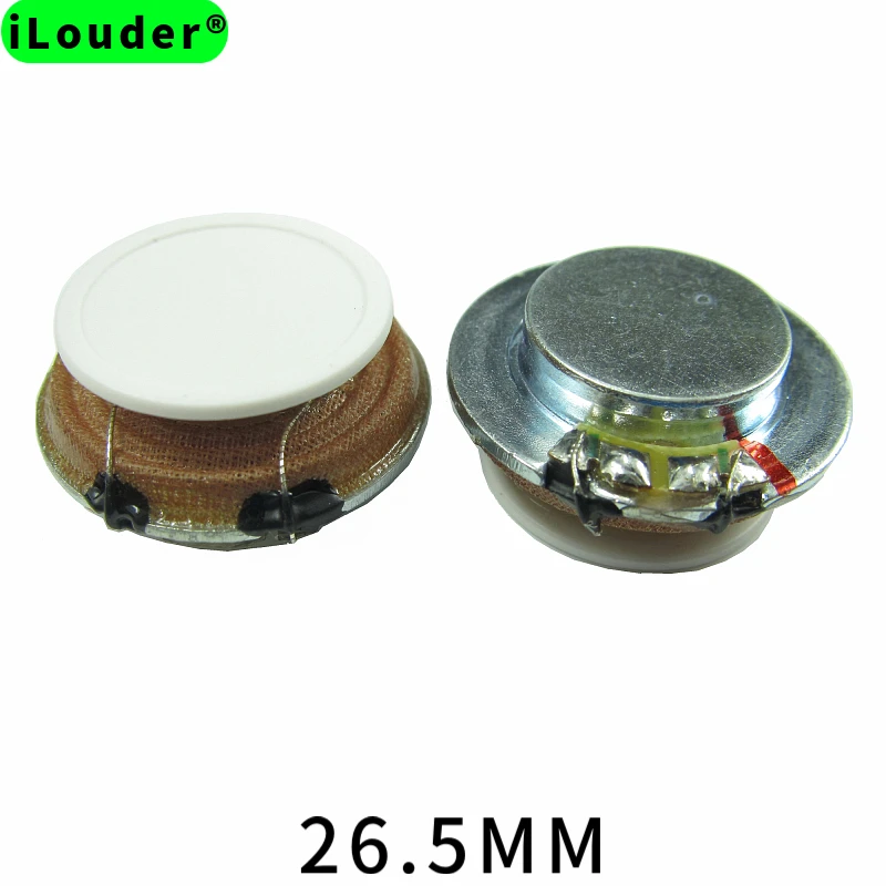 mini portable 4 ohm 3w 26mm surface transducer vibration speaker 27mm exciter speakers