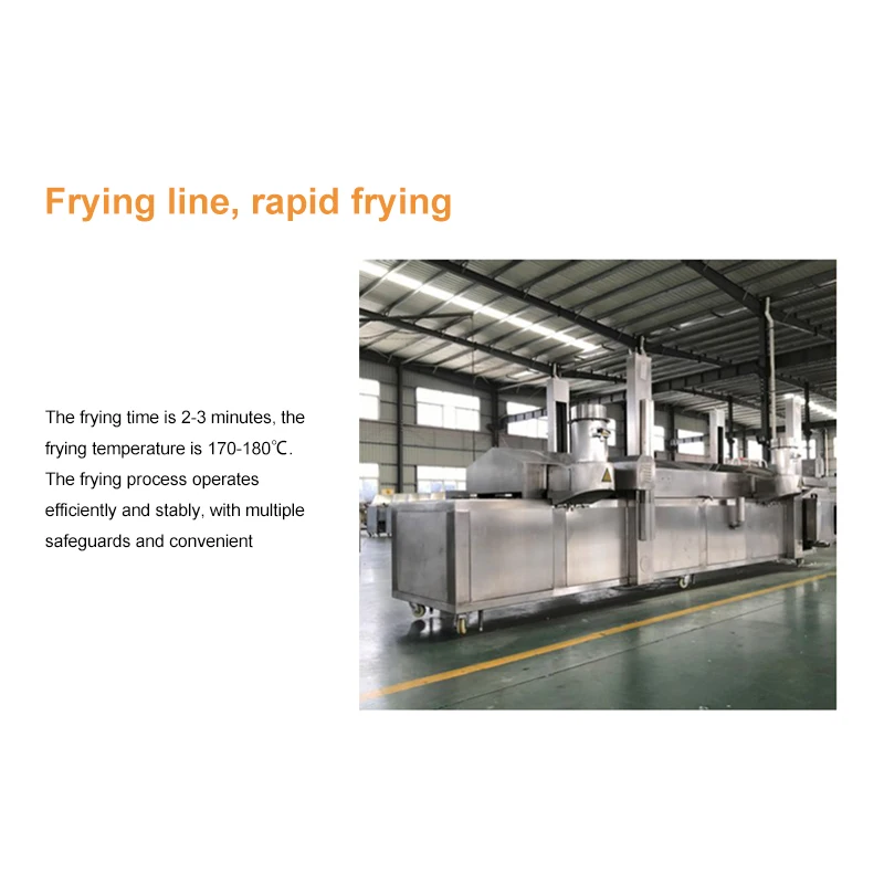 High-efficiency customized mechanical potato chips machine, potato chips production line, food processing machine