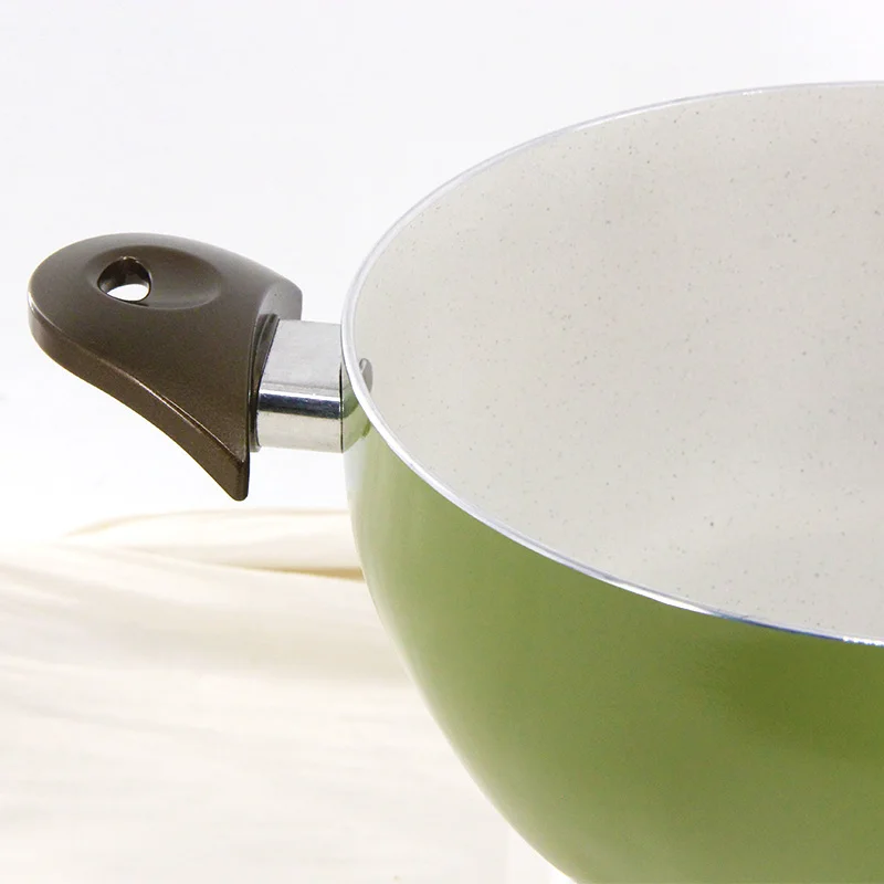 Non-Stick Pots Green Soup Pot Induction Pot Cookware Wholesale By Manufacturers
