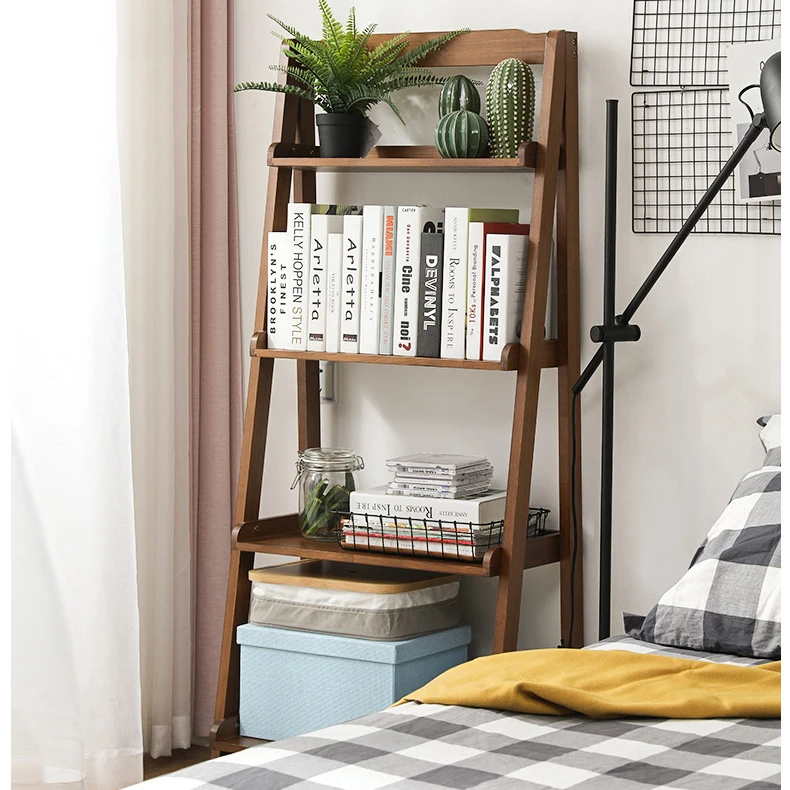 corner brochure holder display magazine rack kids ladder book shelf bookcase