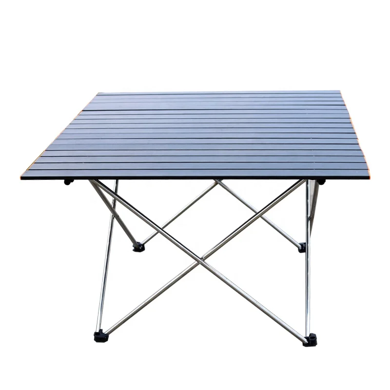 TWROAD foldable portable outdoor dining table stainless steel bracket high load-bearing mahjong chess table and chairs